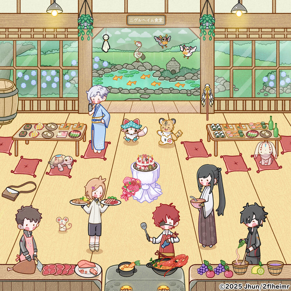 2flheimr Cafeteria by Jun