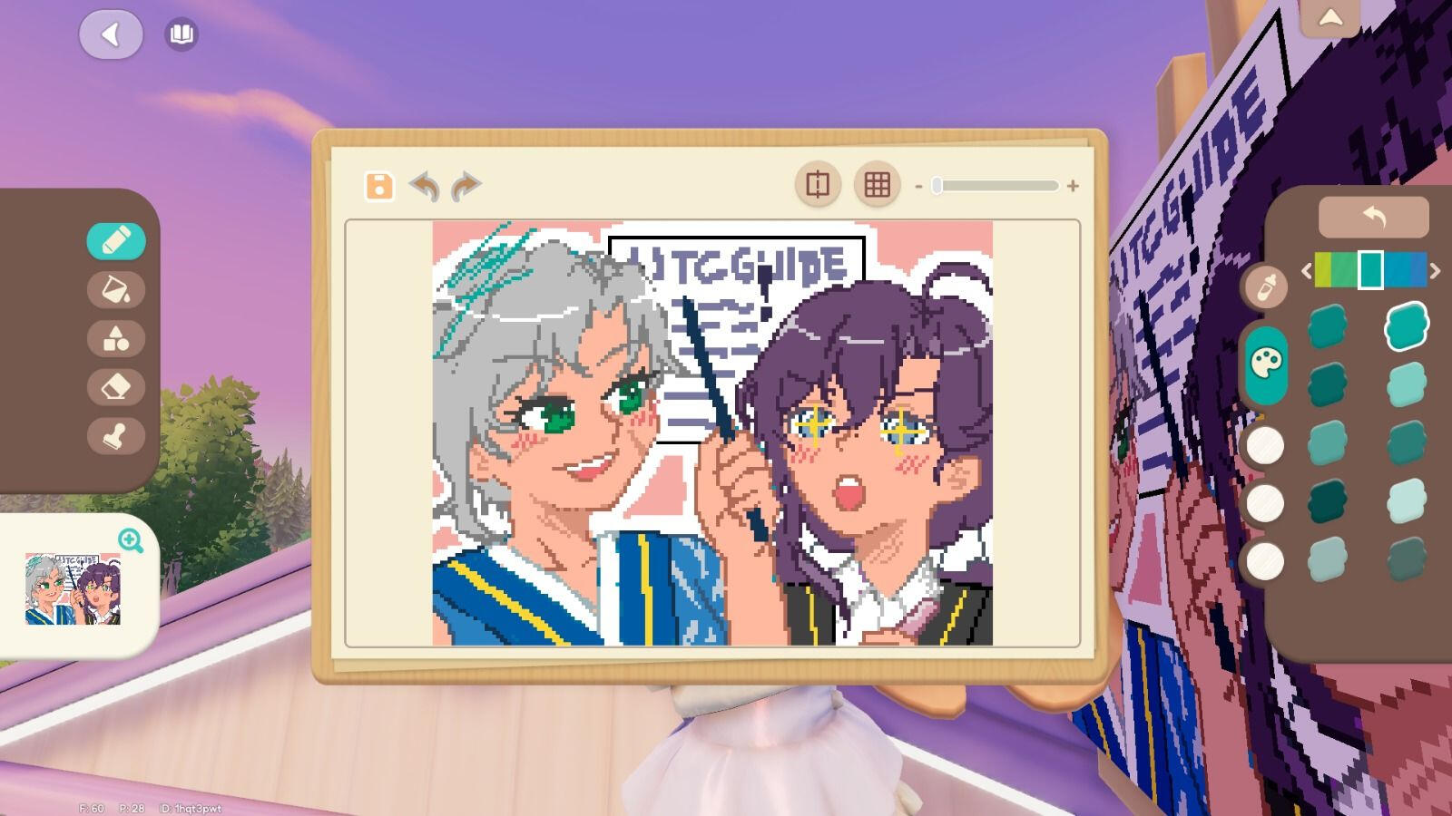 Shiromi & Chiharu in Heartopia by Cornellie Viby