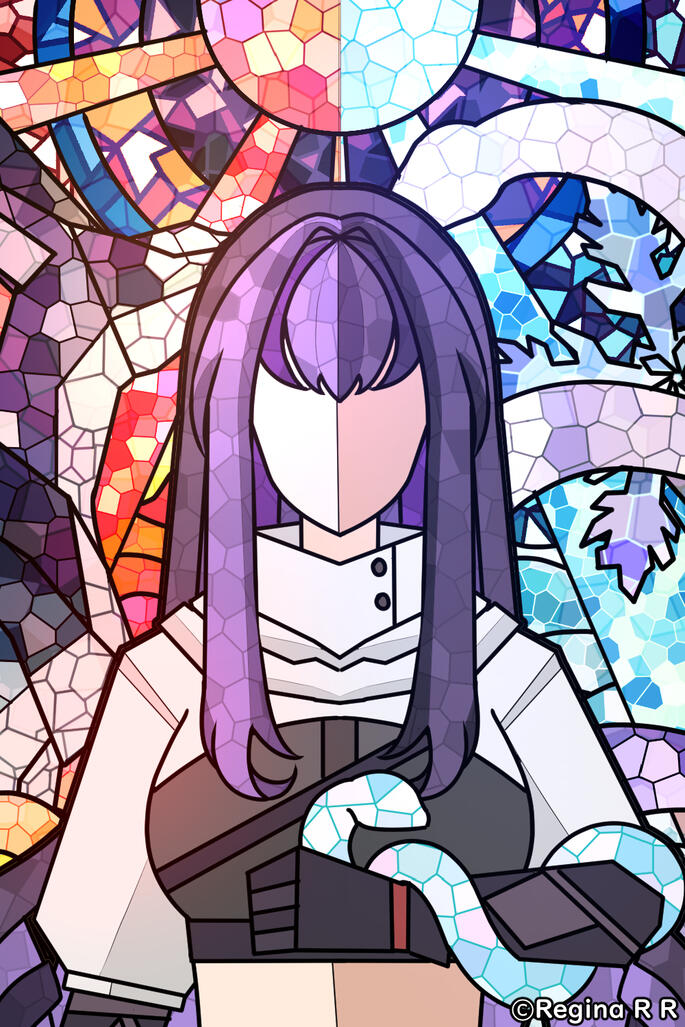 Stained Glass by Regina R R