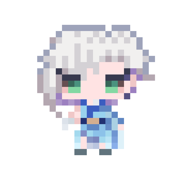 May Daily Pixel Shiromi Matou by Kwachi