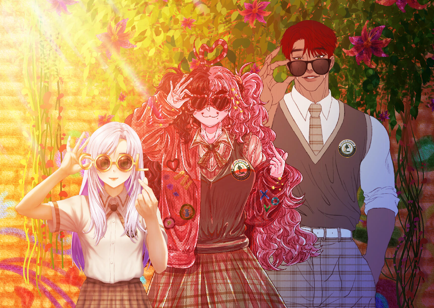 Legacy Academy: OC Year Book, Shiromi by Neck Art