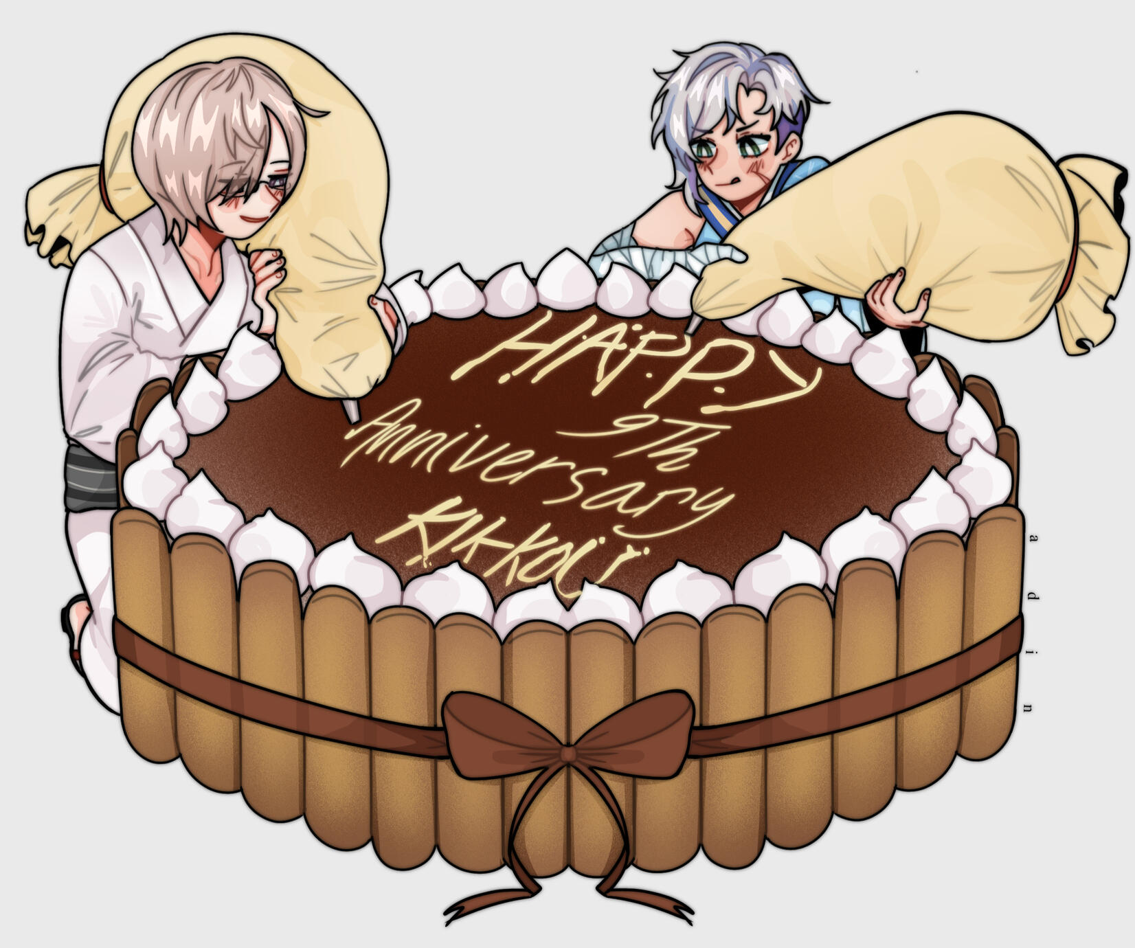 Kikkou's 9th Anniv by Adin