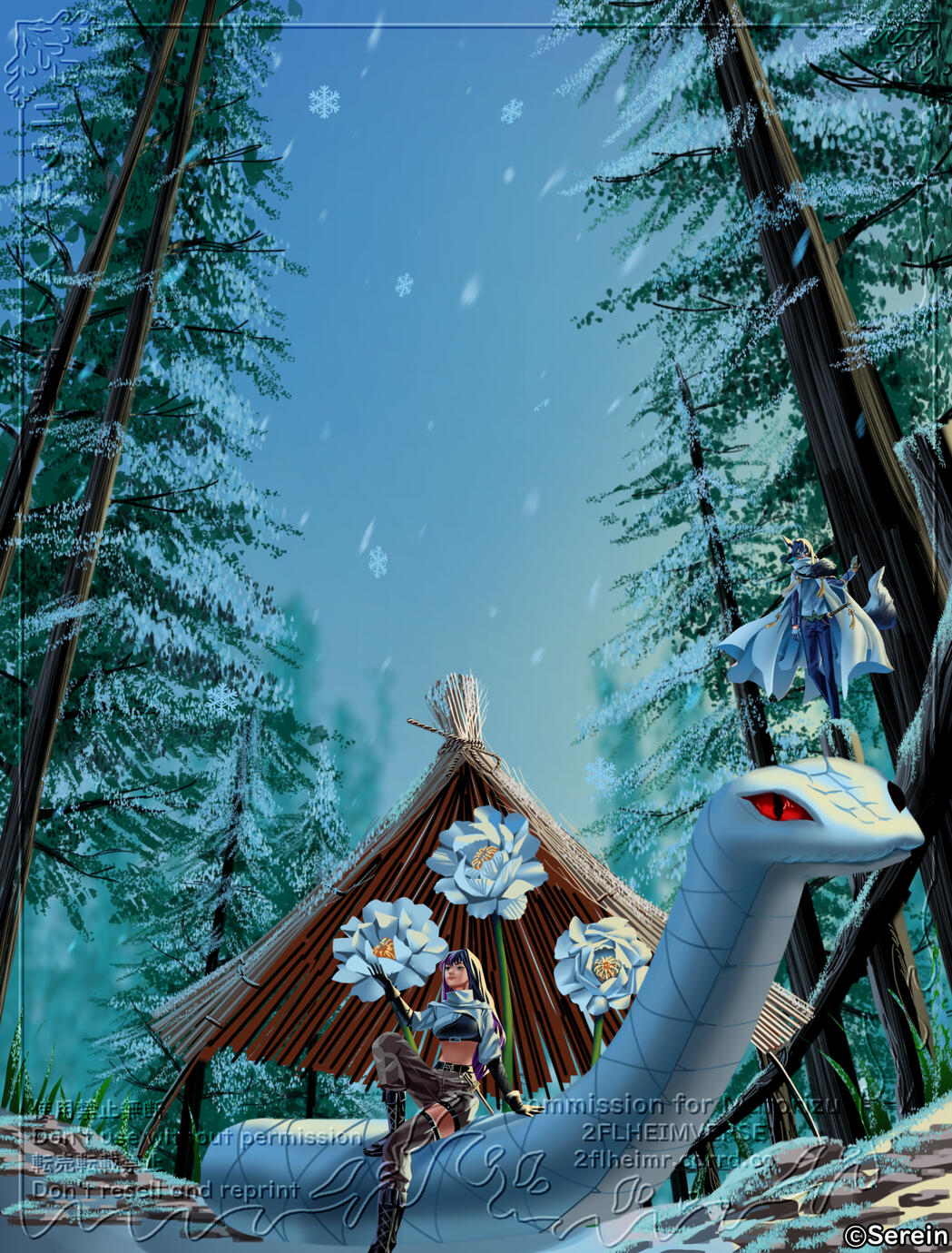 Solar Term: Winter Solstice - Winter Peony by Serein